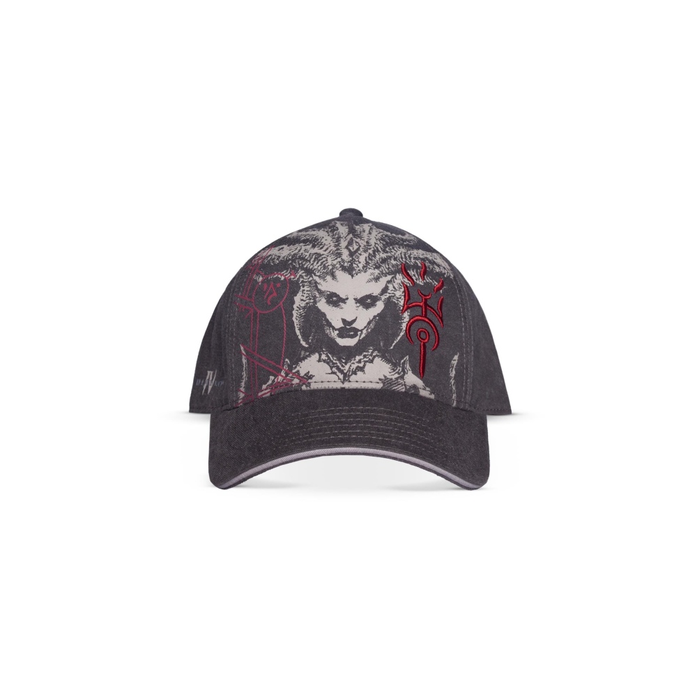 Diablo - Diablo IV Lilith Sister Of Mercy Einstellbare Kappe - Schwarz